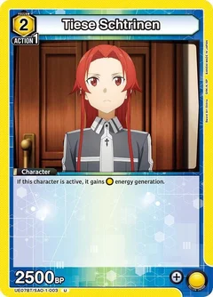 Tiese Schtrinen UE07BT/SAO-1-003
