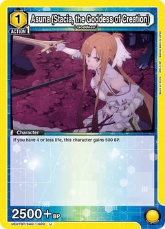 Asuna (Stacia, the Goddess of Creation) (020) UE07BT/SAO-1-020