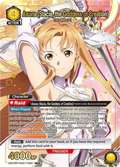 Asuna (Stacia, the Goddess of Creation) (022) (SR*) UE07BT/SAO-1-022