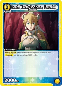 Leafa (Earth Goddess, Terraria) (026) UE07BT/SAO-1-026