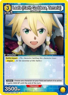 Leafa (Earth Goddess, Terraria) (027) UE07BT/SAO-1-027