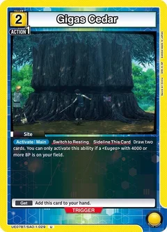 Gigas Cedar UE07BT/SAO-1-029