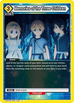 Memories of the Three Children UE07BT/SAO-1-031