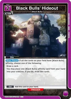 Black Bulls' Hideout UE08BT/BCV-1-029