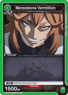 Mereoleona Vermillion (040) (Box Topper Foil) UE08BT/BCV-1-040