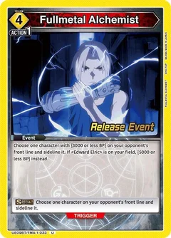 Fullmetal Alchemist UE09BT/FMA-1-033