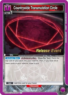 Countrywide Transmutation Circle UE09BT/FMA-1-095