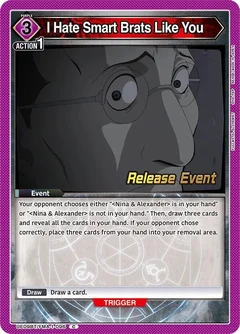 I Hate Smart Brats Like You UE09BT/FMA-1-096