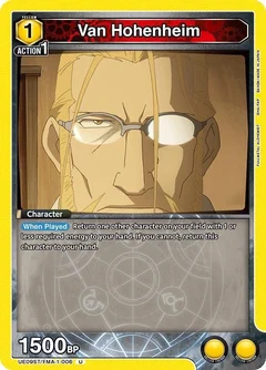 Van Hohenheim UE09ST/FMA-1-006