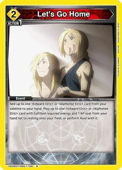 Let's Go Home UE09ST/FMA-1-109