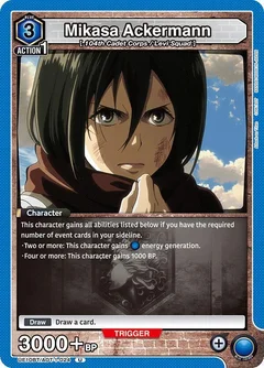 Mikasa Ackermann (024) UE10BT/AOT-1-024
