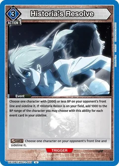 Historia's Resolve UE10BT/AOT-1-033