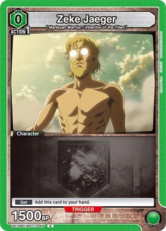 Zeke Jaeger (045) (Box Topper Foil) UE10BT/AOT-1-045