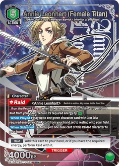 Annie Leonhart (Female Titan) (SR*) UE10BT/AOT-1-053