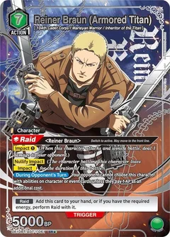 Reiner Braun (Armored Titan) (SR*) UE10BT/AOT-1-061