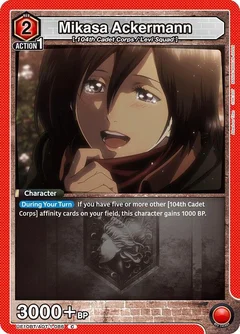 Mikasa Ackermann (086) UE10BT/AOT-1-086