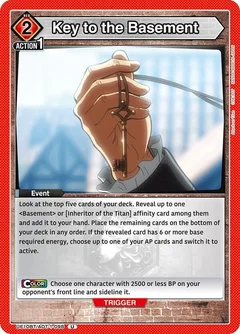 Key to the Basement UE10BT/AOT-1-098