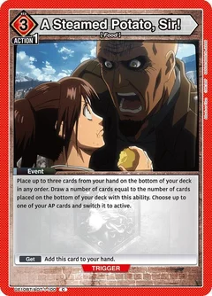 A Steamed Potato, Sir! UE10BT/AOT-1-100