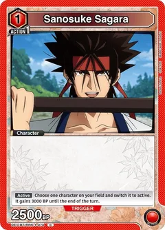 Sanosuke Sagara (074) (Box Topper Foil) UE11BT/RNK-1-074
