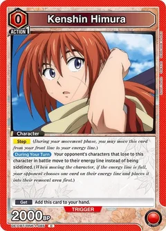 Kenshin Himura (085) (Box Topper Foil) UE11BT/RNK-1-085