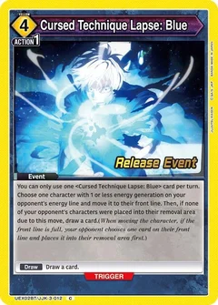 Cursed Technique Lapse: Blue UEX02BT/JJK-3-012