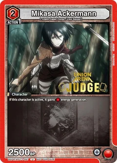 Mikasa Ackermann (Judge Pack) UEPR/AOT-1-087