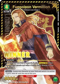 Fuegoleon Vermillion (Winner) UEPR/BCV-1-039