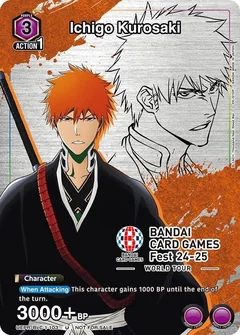 Ichigo Kurosaki (BANDAI Card Games Fest 23-24 World Tour) UEPR/BLC-1-103