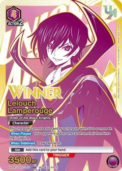Lelouch Lamperouge (017) (Winner) UEPR/CGH-1-017