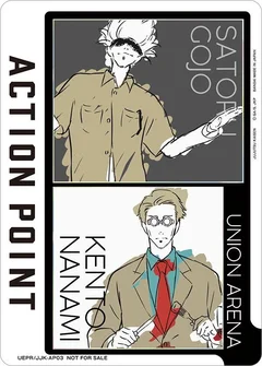 Action Point Card (AP03) (Satoru Gojo/Kento Nanami) UEPR/JJK-AP03