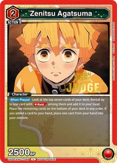 Zenitsu Agatsuma (Judge Pack) UEPR/KMY-1-069