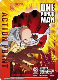 Action Point Card (One Punch Man) (BANDAI Card Games Fest 23-24 World Tour) UEPR/OPM-AP01