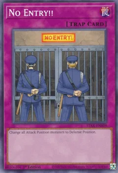 No Entry!! STAX-EN009