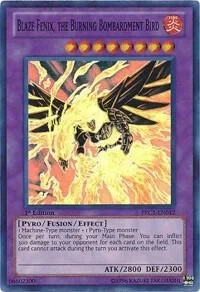 Blaze Fenix, the Burning Bombardment Bird PRC1-EN012