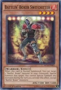 Battlin' Boxer Switchitter 1st Edition MP14-EN005