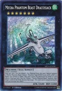 Mecha Phantom Beast Dracossack 1st Edition MP14-EN030