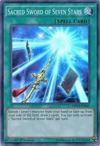 Sacred Sword of Seven Stars 1st Edition MP14-EN042