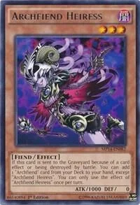 Archfiend Heiress 1st Edition MP14-EN082