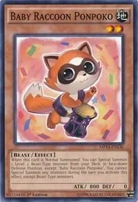 Baby Raccoon Ponpoko Unlimited MP14-EN136