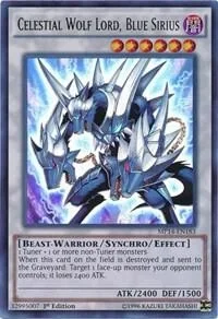Celestial Wolf Lord, Blue Sirius 1st Edition MP14-EN183