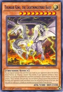 Thunder King, the Lightningstrike Kaiju MP17-EN046