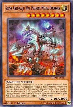 Super Anti-Kaiju War Machine Mecha-Dogoran MP17-EN047