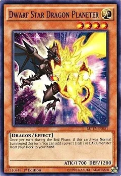 Dwarf Star Dragon Planeter MP17-EN051