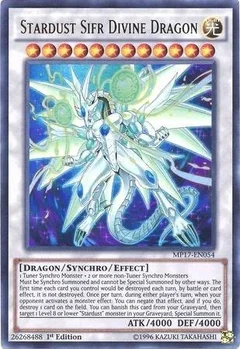 Stardust Sifr Divine Dragon MP17-EN054