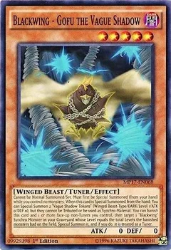 Blackwing - Gofu the Vague Shadow MP17-EN068