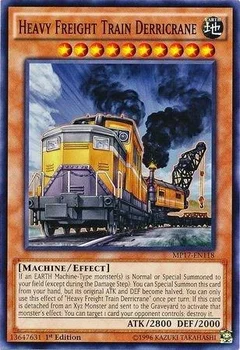 Heavy Freight Train Derricrane MP17-EN118