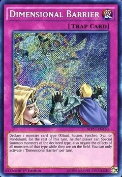 Dimensional Barrier MP17-EN163
