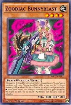 Zoodiac Bunnyblast MP17-EN182
