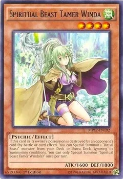 Spiritual Beast Tamer Winda MP17-EN192