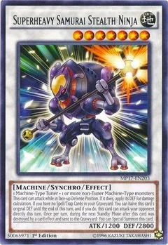 Superheavy Samurai Stealth Ninja MP17-EN203